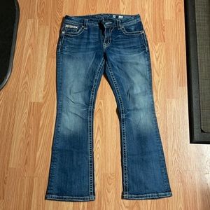 Miss Me mid rise bootcut. Size 29